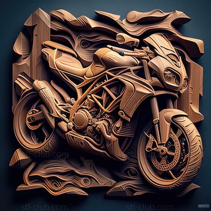 3D мадэль Ducati Streetfighter 848 (STL)